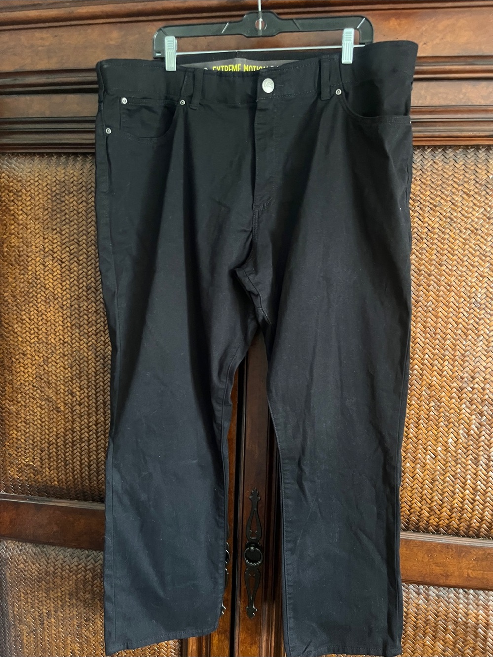 Lee Black Straight-Leg Pants